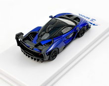 Load image into Gallery viewer, CM 1:64 Blue Senna GTR Racing Sports Model Diecast Metal Car New Collection
