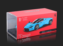 Load image into Gallery viewer, Bburago 1:43 Blue Daytona SP3 Racing Sports Model Diecast Metal Car Box New
