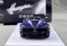 Load image into Gallery viewer, HKM 1:64 Blue Huayra Coupe 2014 Racing Sports Model Diecast Metal Car New Collection
