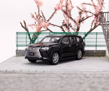 Load image into Gallery viewer, LCD 1:64 Black LX600 Luxury SUV Off Road Sports Model Diecast Metal Car New
