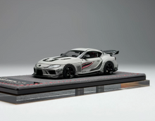 Load image into Gallery viewer, Topart 1:64 Gray Shark Supra A90 Sports Open Model Diecast Metal Car New Collection
