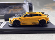 Load image into Gallery viewer, Flame 1:64 Yellow URUS LB Widebody Sports Model Diecast Metal Car New Collection
