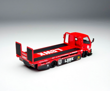 Load image into Gallery viewer, TL 1:64 Red H300 Flatbed Trailer Tow Truck Model Diecast Metal Car New Collection
