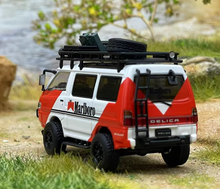 Load image into Gallery viewer, Autobots 1:64 Red 4WD Delica L300 Camper Van Sports Model Diecast Metal Car
