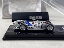 Load image into Gallery viewer, MH 1:64 Silver Spaceframe Engine Racing Sports Model Diecast Metal Car New Collection
