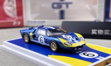 Load image into Gallery viewer, FY 1:64 Blue #6 GT40 MK1 MK2 Coupe Racing Sports Model Diecast Metal Car New Collection
