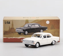 Load image into Gallery viewer, Perka 1:64 White GAZ Volga M24 Sedan Classic Model Diecast Metal Car New Collection
