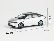 Load image into Gallery viewer, XCARTOYS 1:64 Silver Xpeng P5 EV Vehicle Sedan Model Diecast Metal Car
