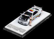 Load image into Gallery viewer, TM 1:64 JDM Skyline GTR R34 Z-Tune Figure Apple Model Diecast Metal Car New Collection
