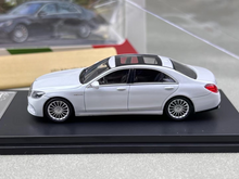 Load image into Gallery viewer, King 1:64 White S65L AMG W222 V12 Sedan Sports Model Diecast Metal Car New Collection
