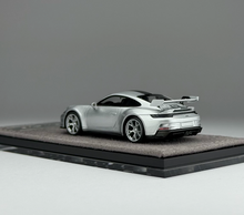 Load image into Gallery viewer, ZJWJ 1:64 GT Silver 911 GT3 Sports Model Diecast Resin Car New Collection
