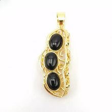 Load image into Gallery viewer, Nature Jade Lucky Beans Pendant Necklace Gift For Woman Jewelry charm Blessing A

