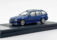 Load image into Gallery viewer, Mortal 1:64 Blue Alpina B8 E36 Wagon Sports Model Diecast Metal Car New Collection
