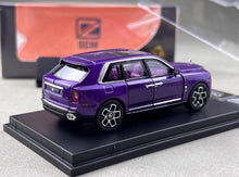 Load image into Gallery viewer, DCM 1:64 Purple Cullinan Luxury SUV Sports Model Diecast Metal Car New Collection
