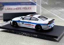 Load image into Gallery viewer, PSC 1:64 White Lakeshore Police Charger Sports Model Diecast Metal Car New Collection
