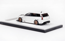 Load image into Gallery viewer, 404Error 1:64 White Carbon Lancer EVO 9 IX Wagon Model Diecast Resin Car New Collection
