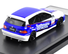 Load image into Gallery viewer, SW 1:64 Blue White JDM Civic SIR Eg6 Hatchback Model Diecast Metal Car New Collection
