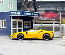 Load image into Gallery viewer, BBR 1:64 Yellow SF90 Racing Sports Model Diecast Metal Car New Collection
