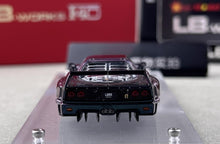 Load image into Gallery viewer, Star 1:64 Purple F40 LBWK Acrylic Base Racing Sports Model Diecast Metal Car
