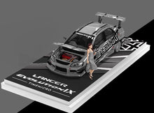 Load image into Gallery viewer, TM 1:64 JDM Lancer EVO 9 IX Hipermax Figure Sports Model Diecast Metal Car BN
