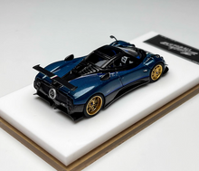 Load image into Gallery viewer, HH 1:64 Blue Carbon Zonda Tricolore Racing Sports Model Diecast Metal Car New Collection

