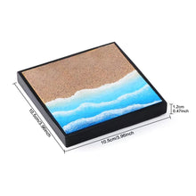 Load image into Gallery viewer, 1:64 Painted Car Model Base Miniature Diorama Road Sand Scenario Seaside Beach
