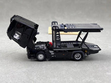 Load image into Gallery viewer, 1:64 Black Benz Actros Gigaspace Semi Trailer Truck Model Diecast Metal Car
