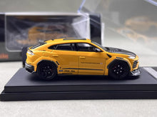 Load image into Gallery viewer, Flame 1:64 Yellow URUS LB Widebody Sports Model Diecast Metal Car New Collection
