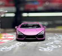 Load image into Gallery viewer, Minigt 1:64 Purple Revuelto Viola Racing Sports Model Diecast Metal Car New Collection
