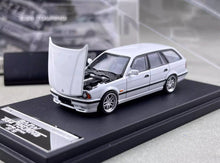 Load image into Gallery viewer, Mortal 1:64 White E34 Touring Wagon Sports Model Diecast Metal Car New Collection
