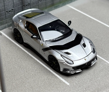 Load image into Gallery viewer, LT 1:64 Silver F12 TDF V12 Super Racing Sports Model Diecast Metal Car New Collection
