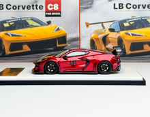 Load image into Gallery viewer, Fine 1:64 Red C8 LB Widebody Sports Model Diecast Metal Car New Collection
