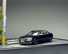 Load image into Gallery viewer, MH 1:64 Black 2008 S8 Sedan Luxury Sports Model Diecast Metal Car New Collection
