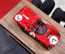 Load image into Gallery viewer, DMH 1:64 Red 1967 330 P4 #7 Convertible Sports Model Diecast Resin Car New Collection
