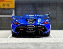 Load image into Gallery viewer, Tarmac 1:64 Blue Jesko Attack Racing Sports Model Diecast Metal Car New Collection
