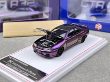 Load image into Gallery viewer, FH 1:64 Purple Skyline GTR R32 Nismo S-Tune Sports Model Diecast Metal Car New
