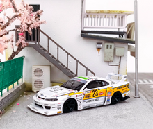 Load image into Gallery viewer, MINIGT 1:64 JDM Silvia S15 #23 LBWK Racing Sports Model Diecast Metal Car New
