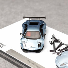 Load image into Gallery viewer, 404Error 1:64 Ice Blue Murcielago LBWK Sports Model Diecast Resin Car Set New Collection
