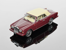 Load image into Gallery viewer, GFCC 1:64 Wine 1993 Corniche IV Drophead Luxury Model Diecast Metal Car
