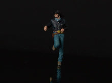 Load image into Gallery viewer, 1:64 Painted Figure Model Miniature Resin Diorama Sand Toy Cow Boy Cool Set
