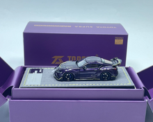 Load image into Gallery viewer, Topart 1:64 Purple GR Supra A90 Sports Open Model Diecast Metal Car Box New Collection
