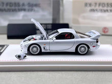 Load image into Gallery viewer, FH 1:64 White JDM RX7 FD3S A Spec Speed Sports Model Diecast Metal Car New Collection
