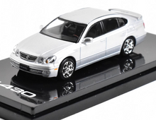 Load image into Gallery viewer, Hobby Japan 1:64 Silver GS430 Sedan Sports Model Diecast Metal Car New Collection

