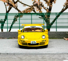 Load image into Gallery viewer, Tarmac 1:64 Yellow RWB 997 Notting Hill Sports Model Diecast Metal Car New Collection
