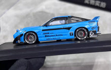 Load image into Gallery viewer, MT 1:64 JDM Blue Silvia S13 180SX Rocket Bunny Model Diecast Metal Car New Collection
