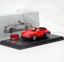Load image into Gallery viewer, RM 1:64 Pink Singer 930 Turbo Study Convertible Model Diecast Metal Car New Collection
