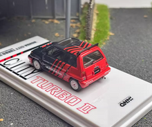 Load image into Gallery viewer, Inno 1:64 Advan City Turbo II Hatchback Bicycle Model Diecast Metal Car New Collection

