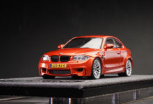 Load image into Gallery viewer, Mortal 1:64 Orange 1M E82 Coupe Sports Model Diecast Metal Car New Collection
