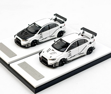 Load image into Gallery viewer, 404Error 1:64 White Lancer EVO X Varis Sports Model Diecast Resin Car New Collection
