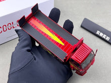 Load image into Gallery viewer, CC 1:64 Red Hino H300 #95 Custom Tow Flatbed Truck Model Diecast Metal Car New Collection
